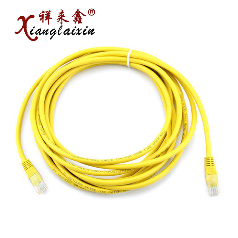 祥来鑫超五类网线 15米灰色工程线缆，构筑千兆网络坚实桥梁